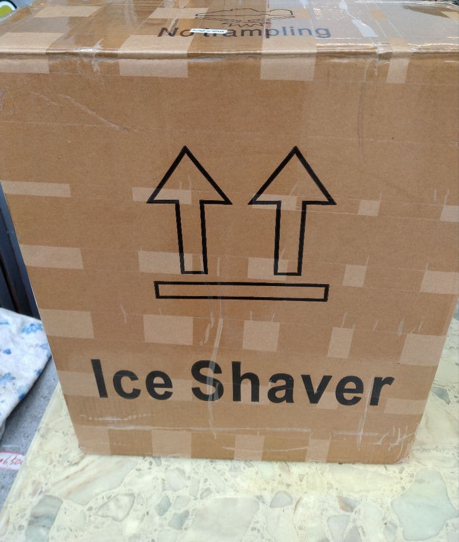 NEWTRY 業務用かき氷メーカー 取扱説明書付き