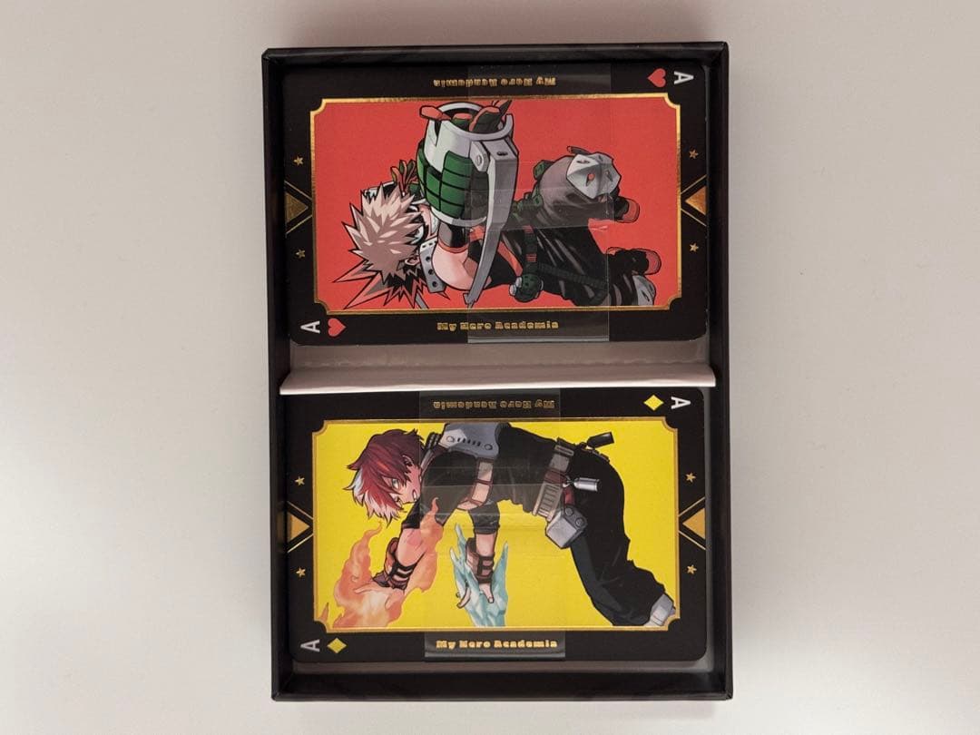 （⭐︎新品✖️2）僕のヒーローアカデミア　箔押しトランプ