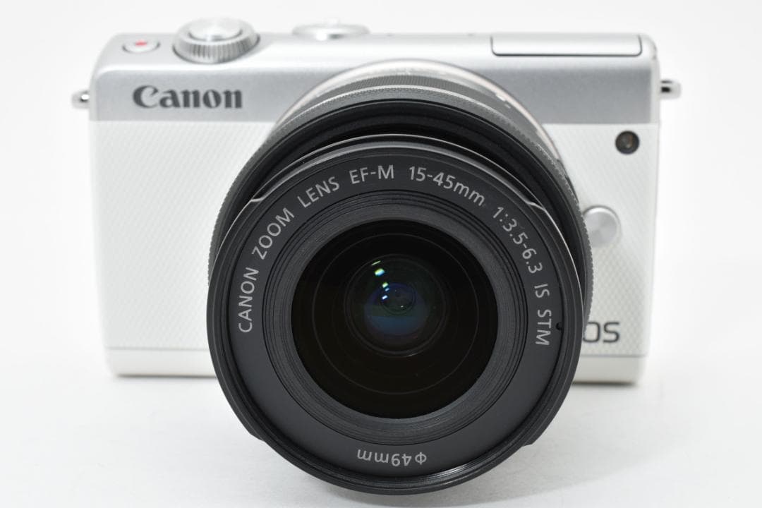 ■美品■Canon EOS M100 標準レンズキット　グラファイト