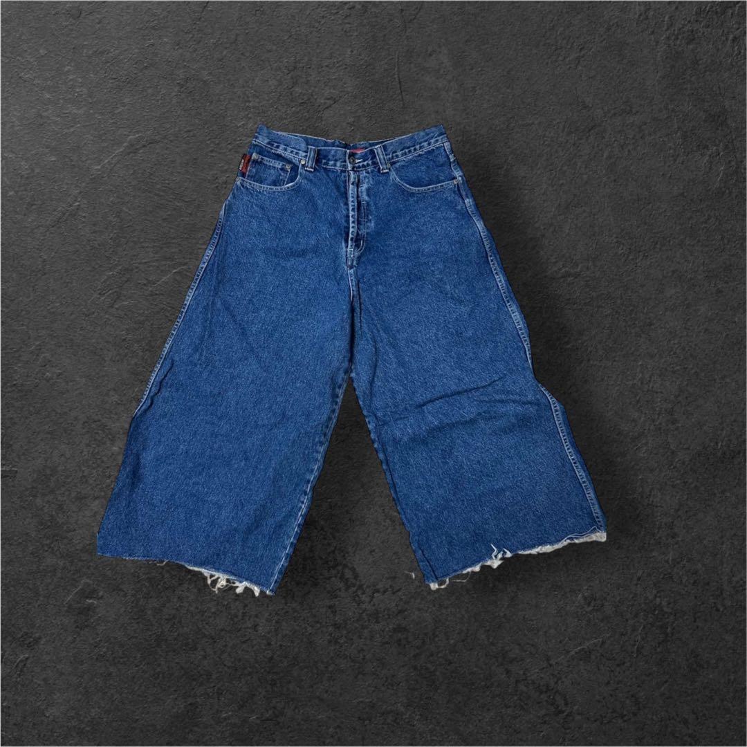 90s kikwear バギーデニム レイヴパンツ jnco 極太 sk8