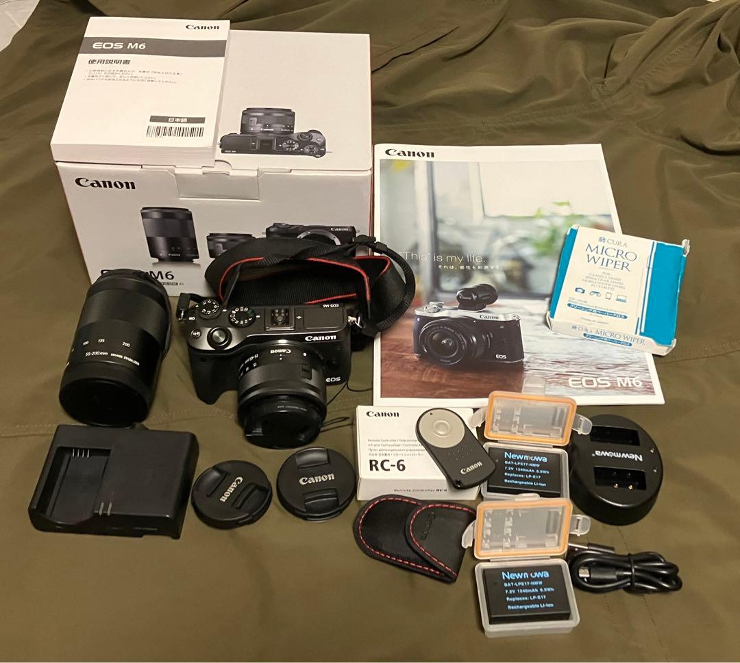 Canon EOS M6 ダブルズームキット