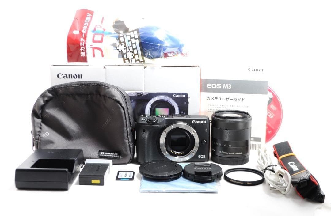 美品❤️Canon EOS M3❤️Wi-Fi内蔵❤️高画質❤️手ぶれ補正❤️