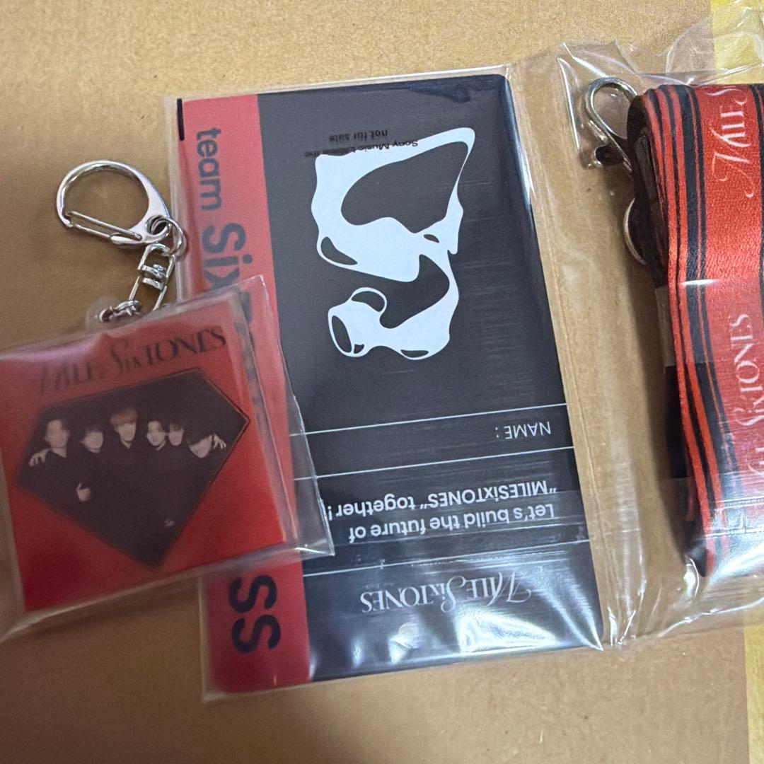 SixTONES MILESixTONES 田中樹　松村北斗　スト　特典付き