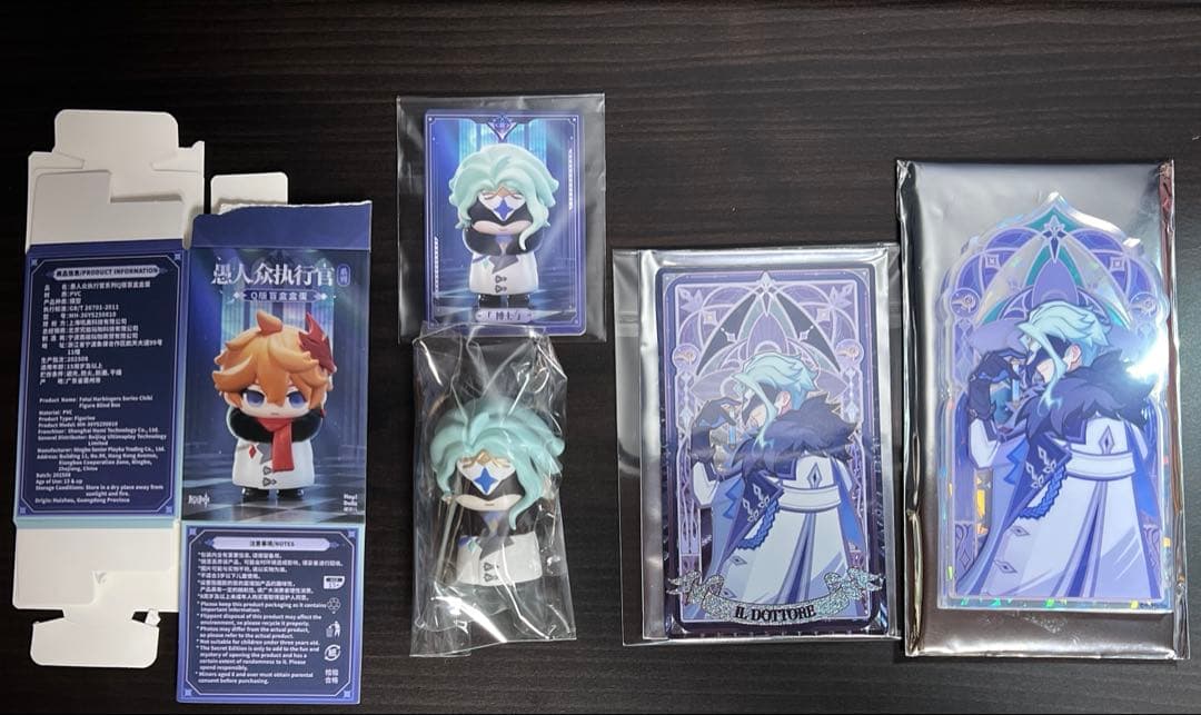 原神 執行官 コレクションフィギュア カード アクリルスタンド 博士 ドットーレ