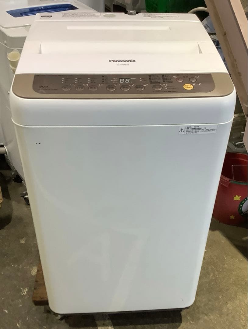 洗濯機 パナソニック NA-F70PB10 7.0kg 2017年製 ホワイト