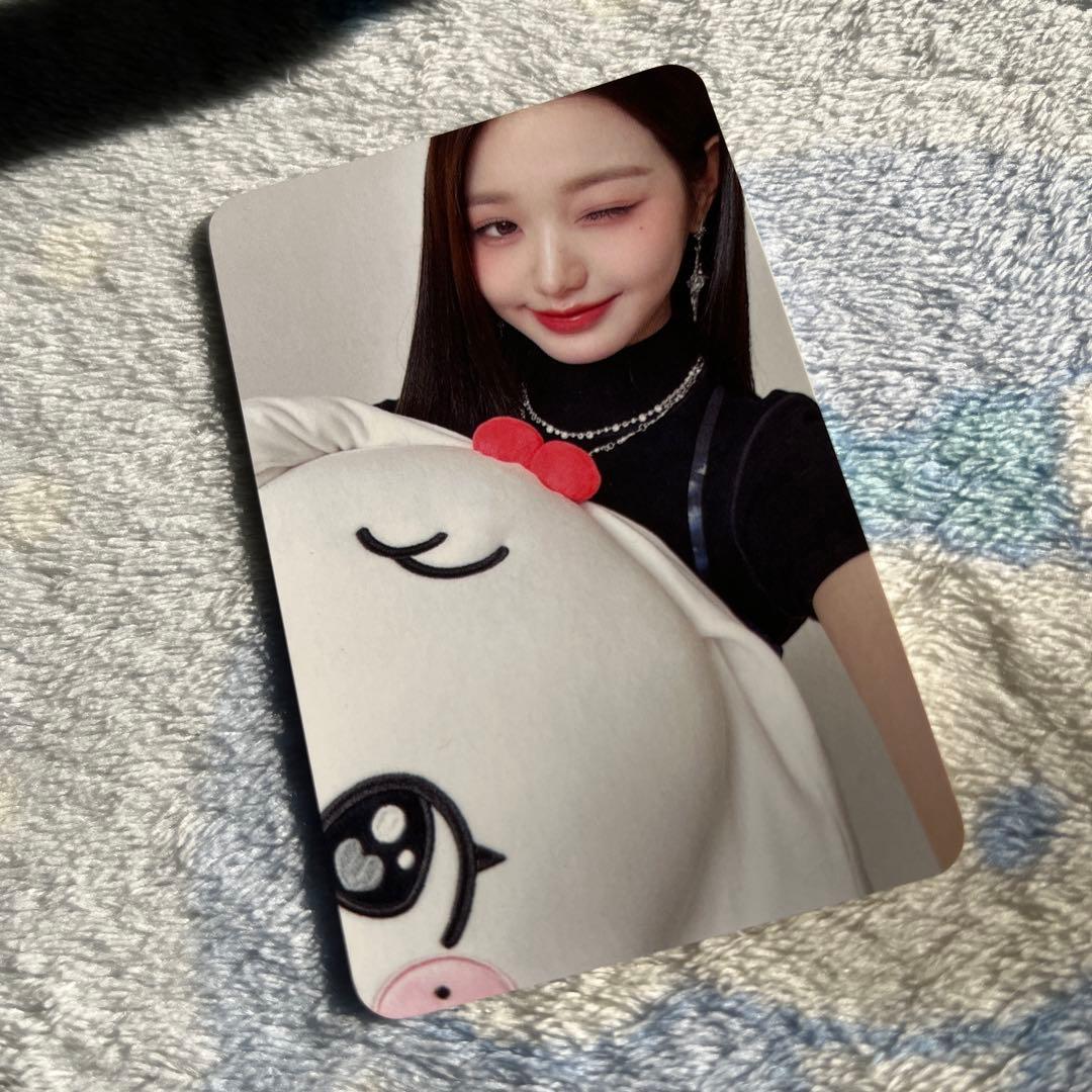 ive minive ウォニョン フェイスクッション 特典トレカ