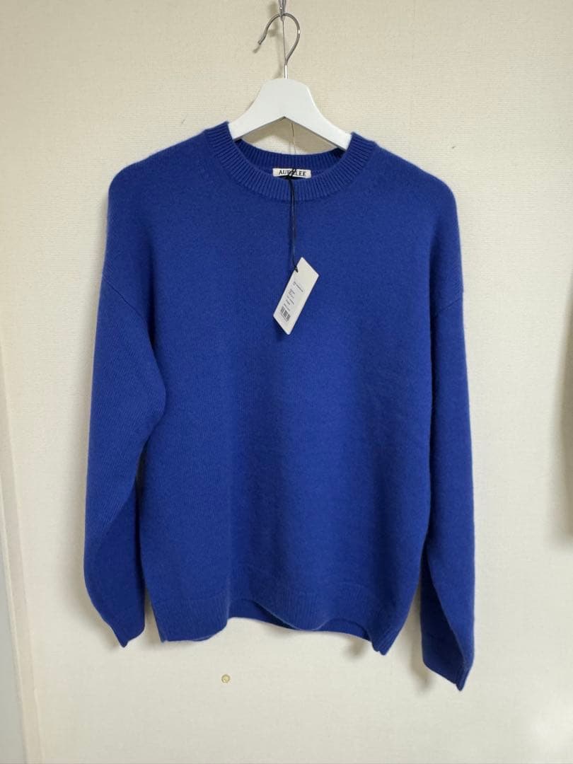 トップス AURALEE 25aw BABY CASHMERE KNIT P/O