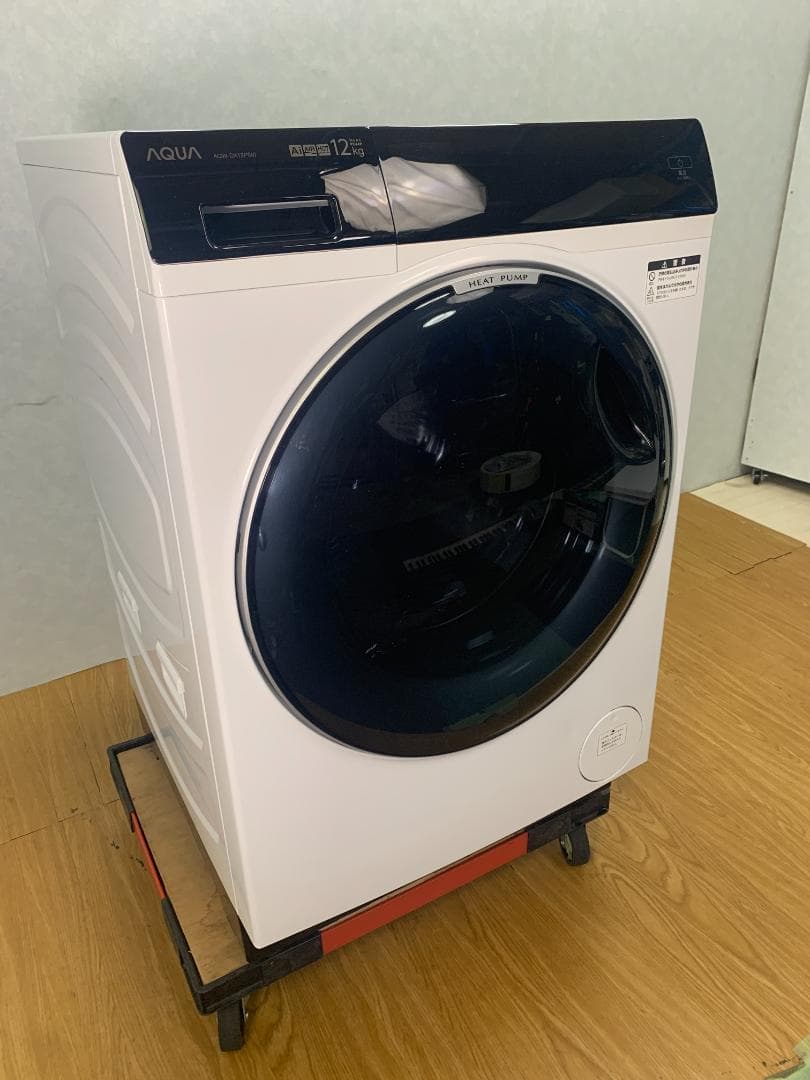 K★067 アクア ドラム式洗濯機 AQW-DX12P-L 設置オプション無料