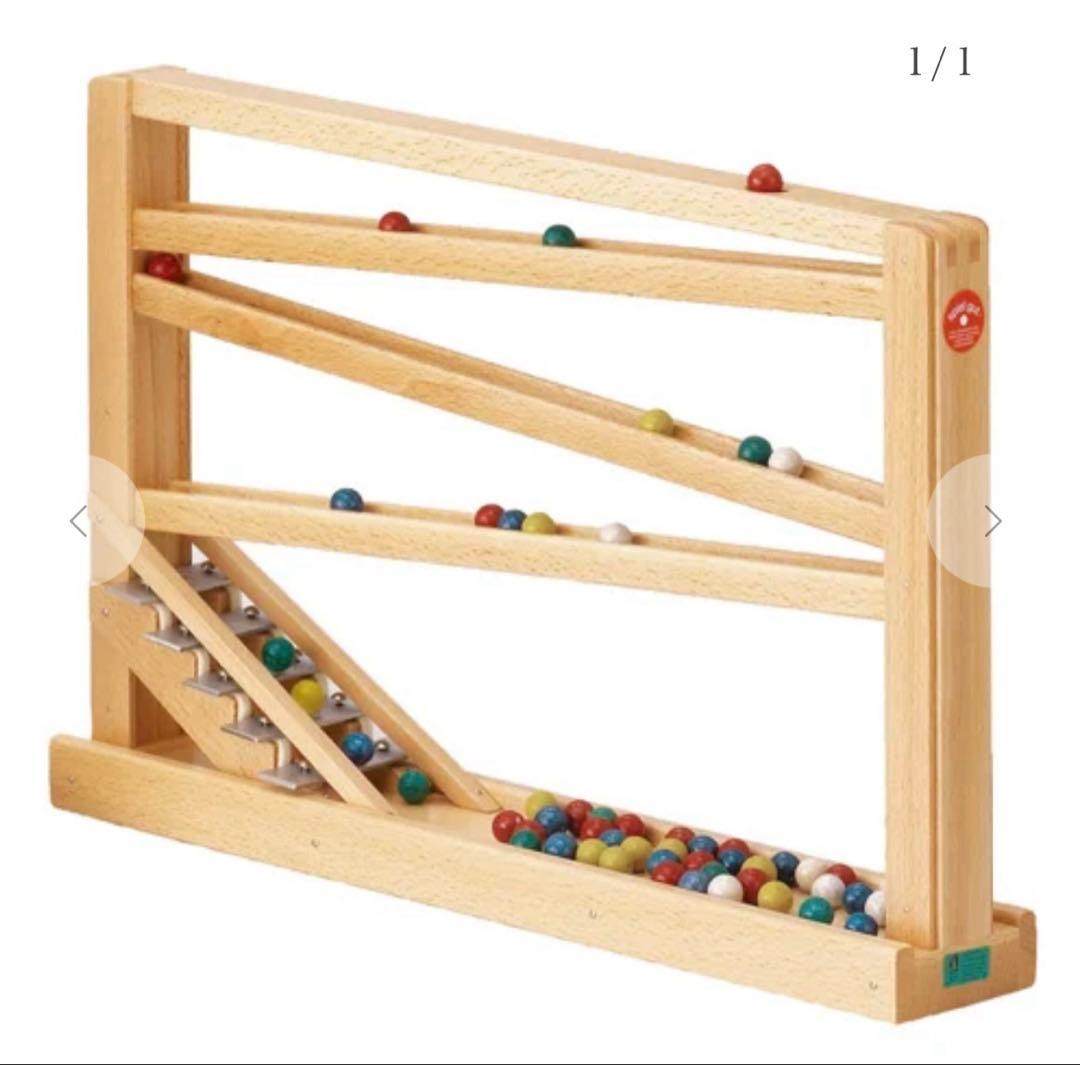 Kugelbahn mit Glockenspiel木製知育玩具