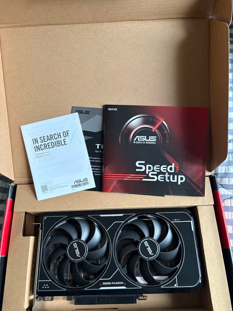 グラフィックボード・グラボ・ビデオカード ASUS Radeon RX 6600 8GB