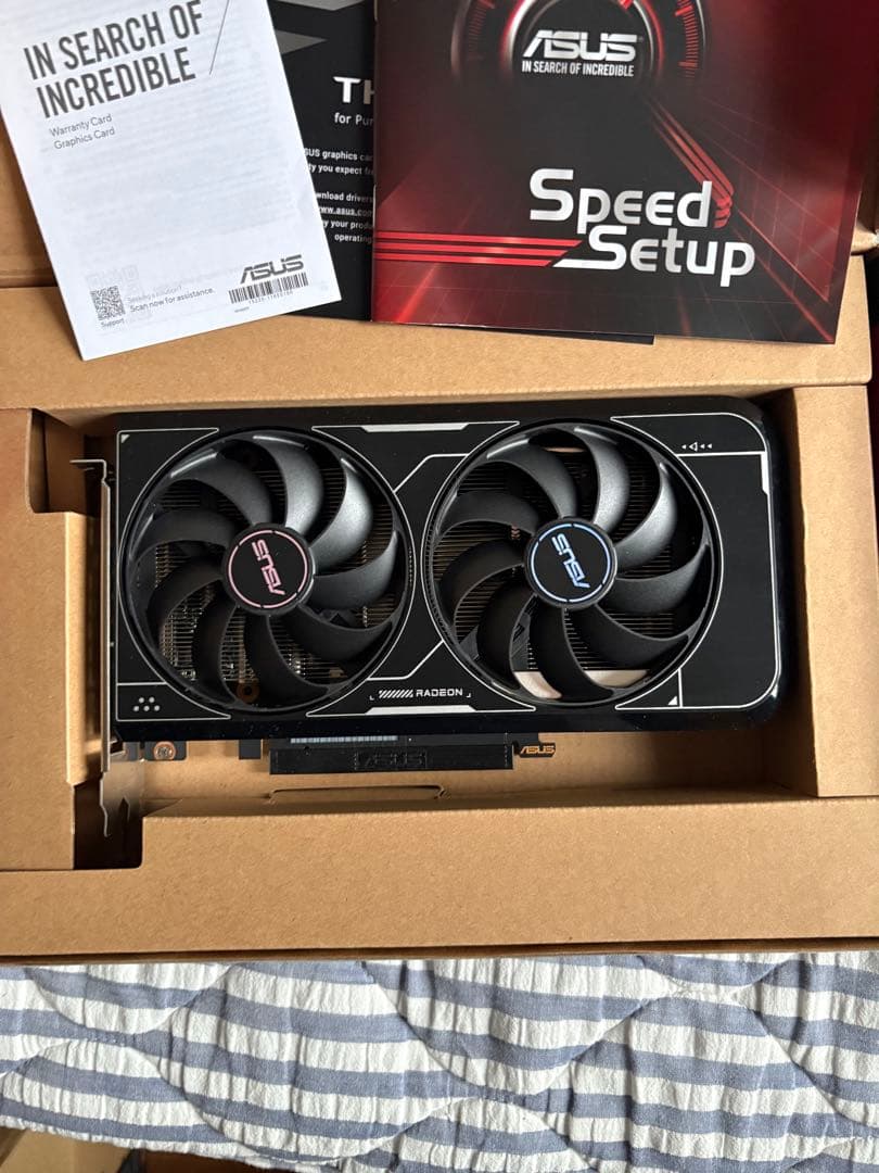 グラフィックボード・グラボ・ビデオカード ASUS Radeon RX 6600 8GB