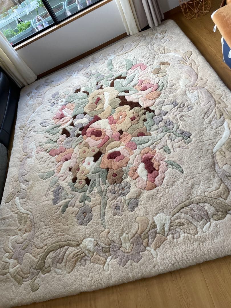 京都西川 ROSE ハイエンドライン オーストラリア産ショーンラム ムートンラグ