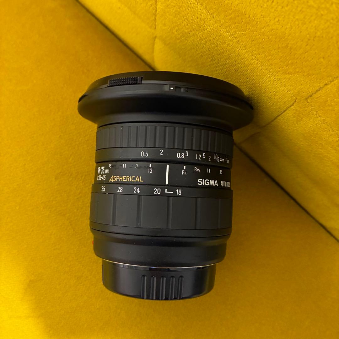 美品 SIGMA 18-35mm F/3.5-4.5 ミノルタ ソニー
