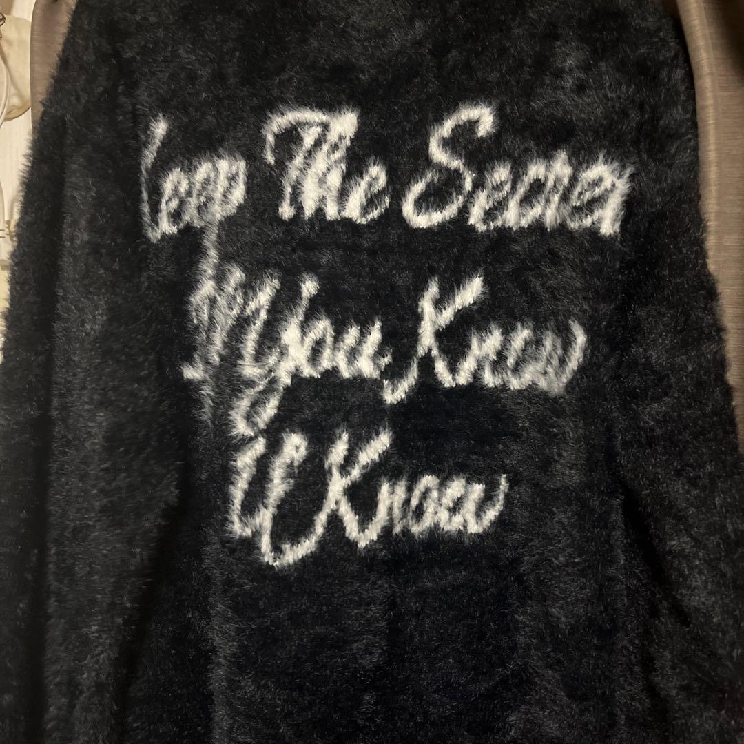 最安値！Secretモヘアニットブラック