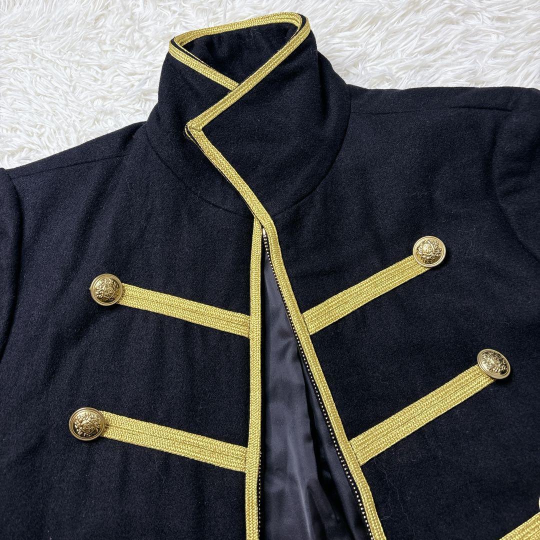 CIVARIZE シヴァーライズ ナポレオンジャケット 金ボタン 黒 L