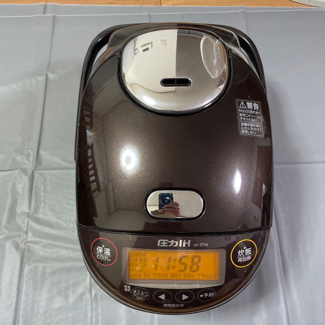 圧力IH炊飯器 NP-ZT10 ブラウン