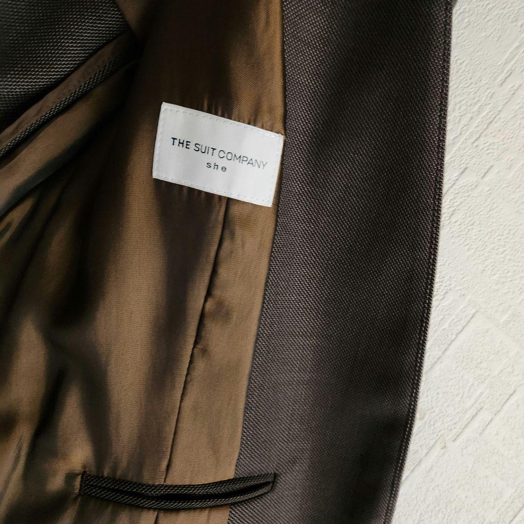 スーツカンパニー　×　レダ　レディース　パンツ　スーツ　ブラウン