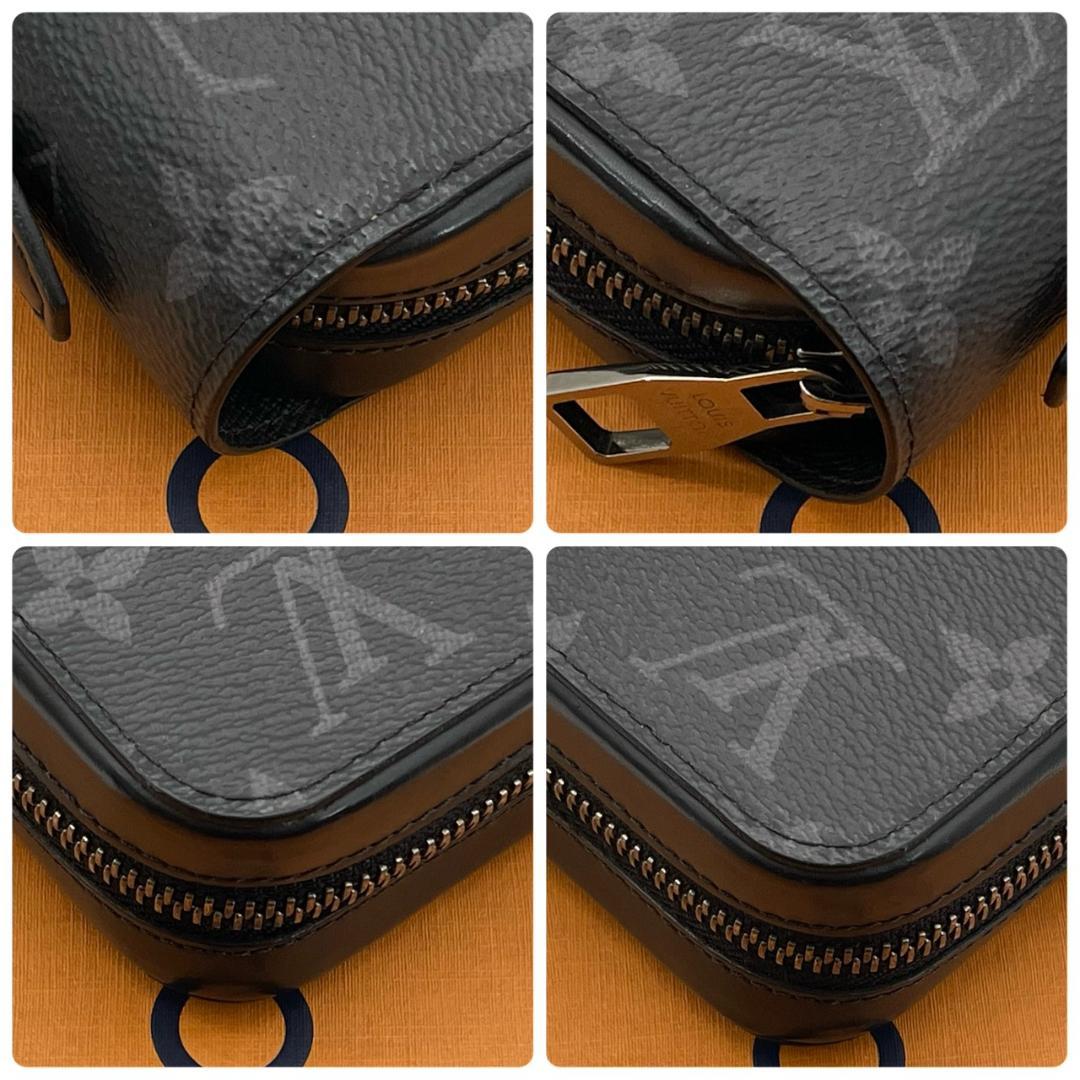 【超極美品】ルイヴィトン ジッピーXL 長財布 モノグラム エクリプス