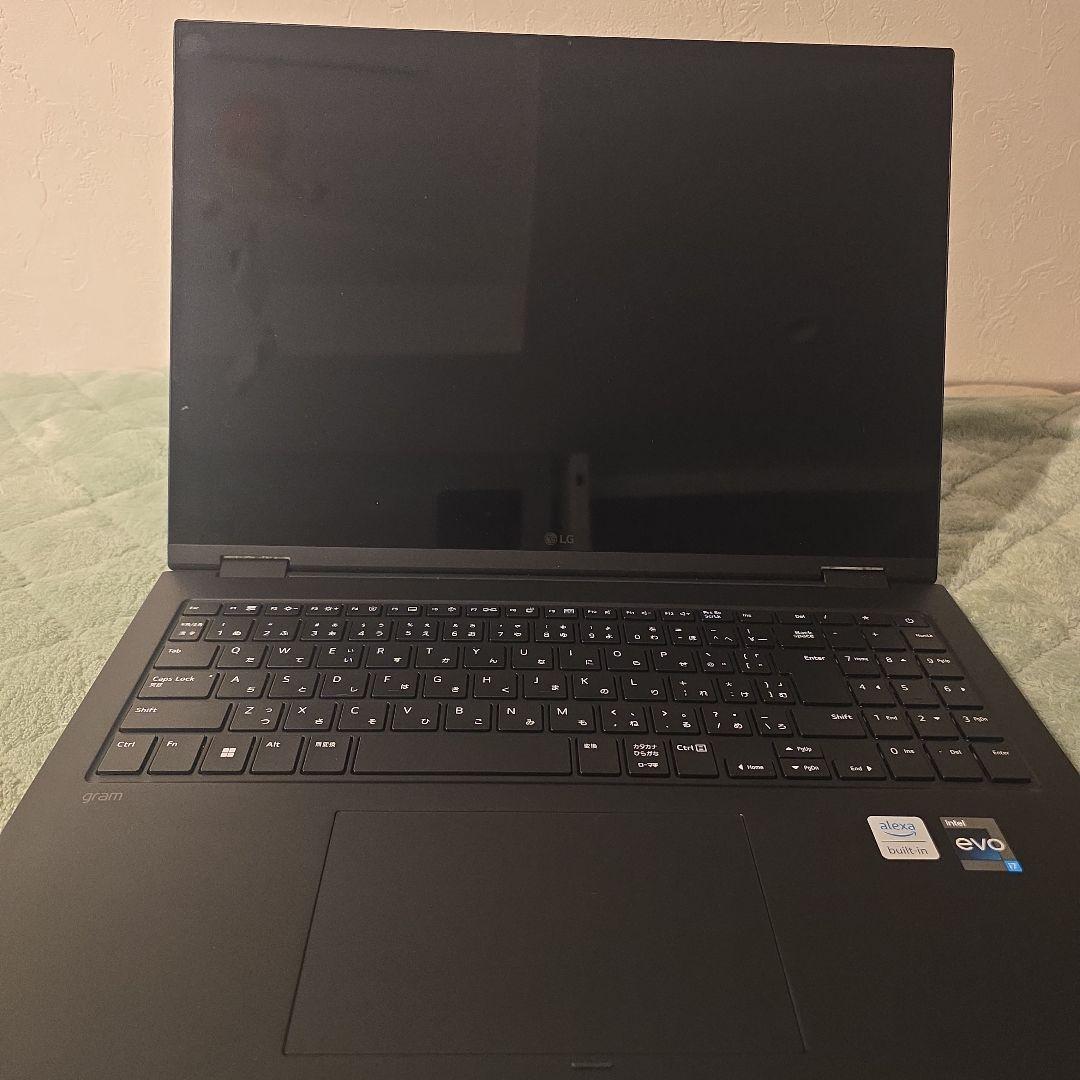 LG 2in1 ノートパソコン PC gram 16T90Q-KA75J