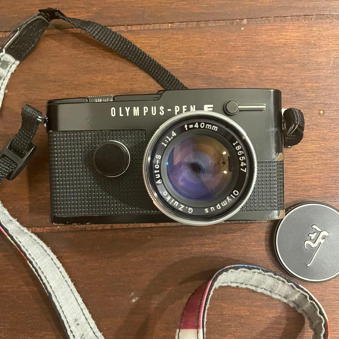 ［希少］Olympus PEN FT ハーフカメラ　ブラックペイント