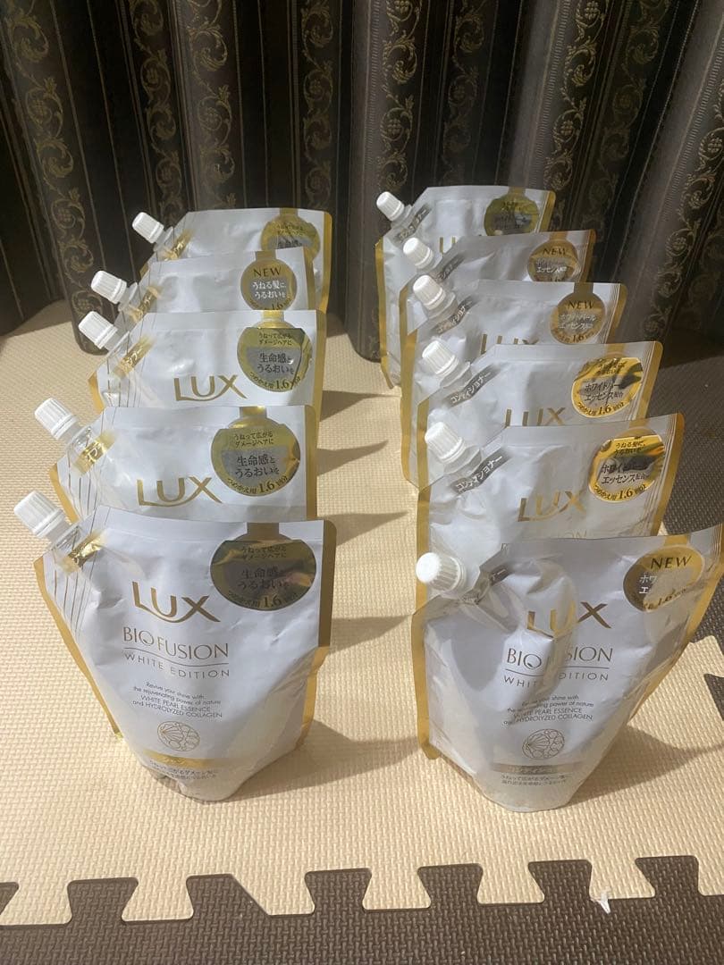 ユニリーバ　ラックス　バイオフュージョン　シャンプーコンディショナー11個セット