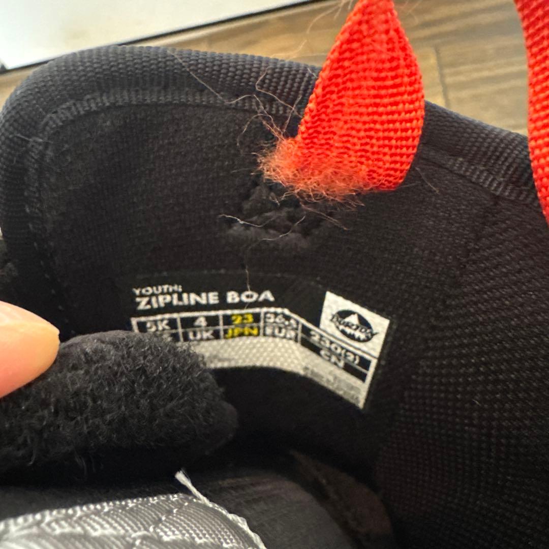 YOUTH ZIPLINE BOA inprint1 BURTON 23㎝