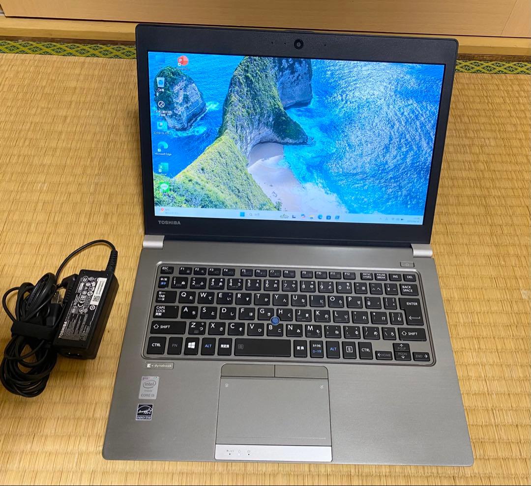 Windowsノート本体 Dynabook i5 8GB/SSD128GB Win11 Office 21