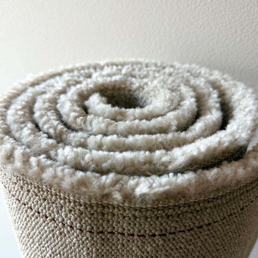 IKEA STOENSE ストエンセ　ラグ　絨毯　インテリア　オフホワイト