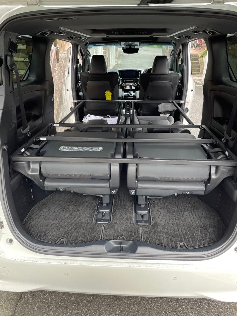 【JapoW】30系アルファードMGR ベッドキット＋ウィンドウスクリーン