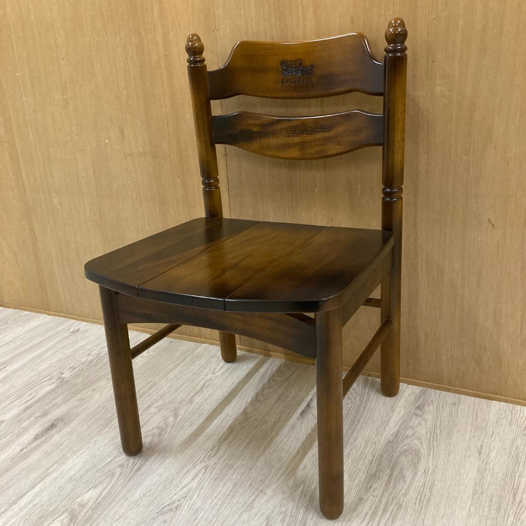 【カリモク】コロニアル　ダイニングチェア　ヴィンテージ