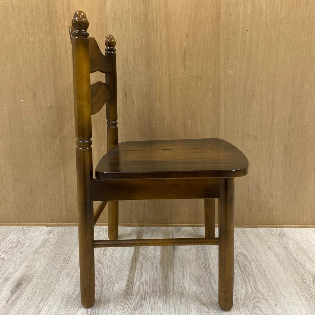 【カリモク】コロニアル　ダイニングチェア　ヴィンテージ