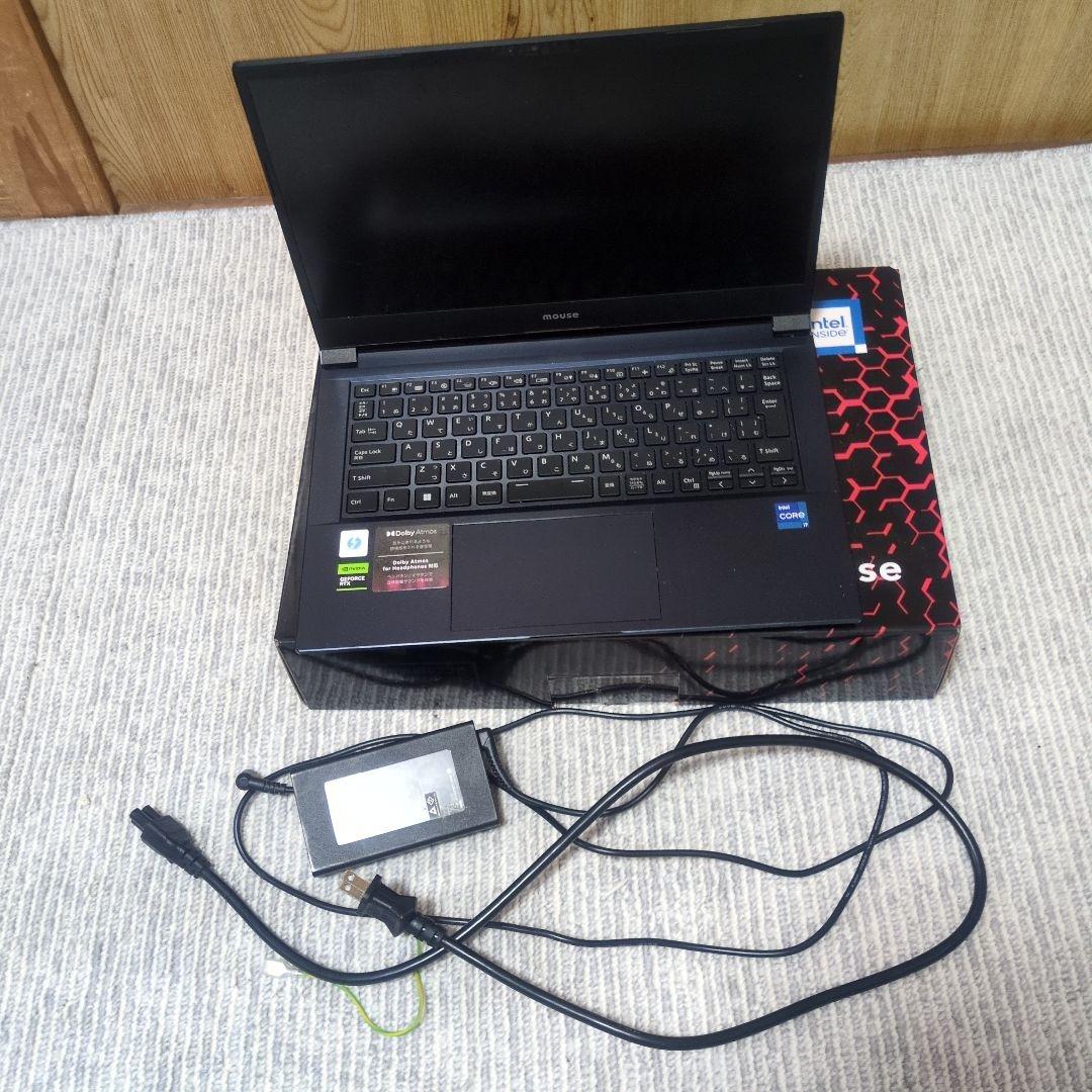 G-Tune E4-I7G60DB-B　マウス　ゲーミング　ノートパソコン