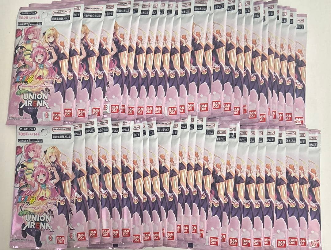ユニオンアリーナ ToLOVEる パック 未開封 box
