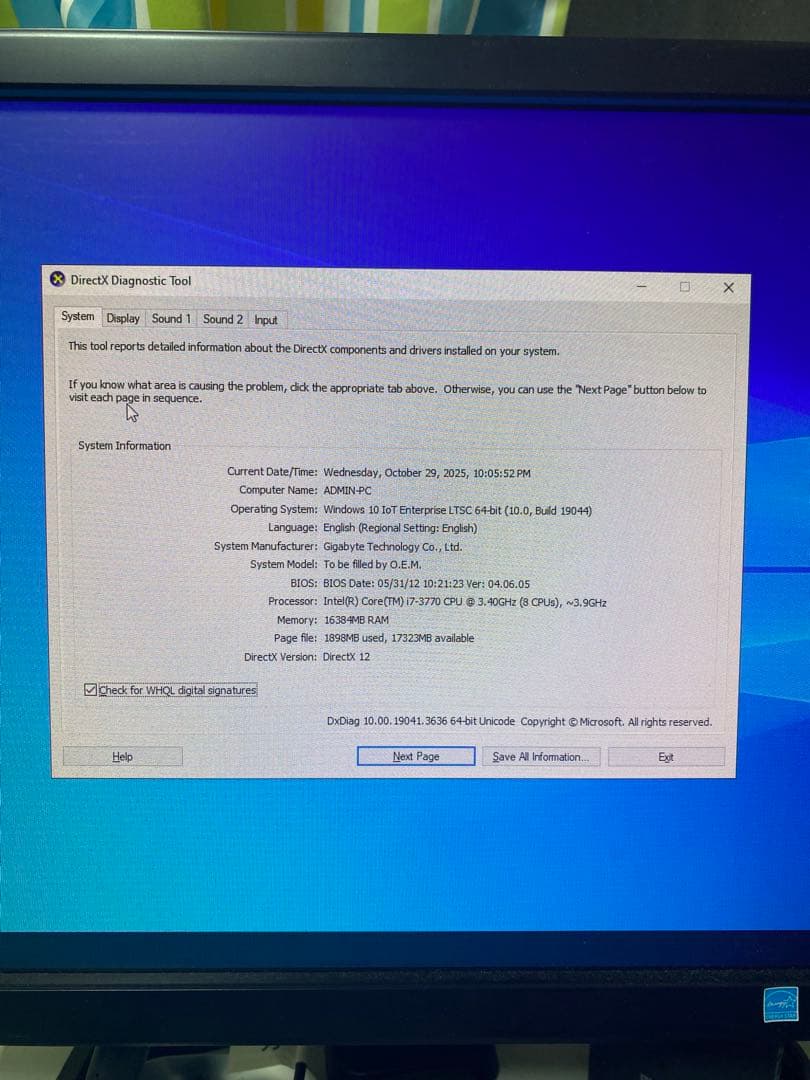 その他 Windows 10