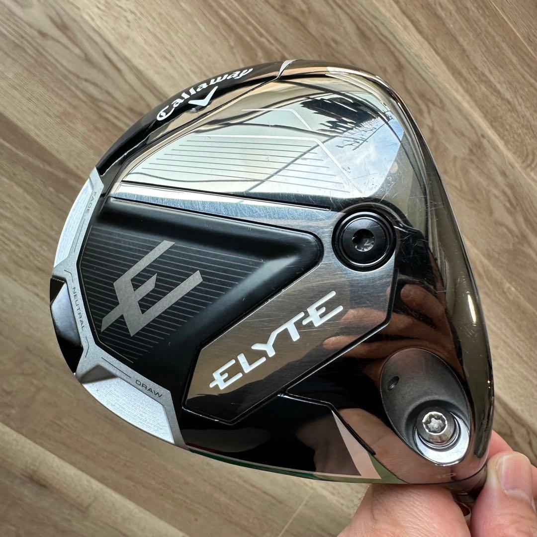 美品 直営店購入 キャロウェイ エリートドライバー 10.5° 純正Sシャフト付