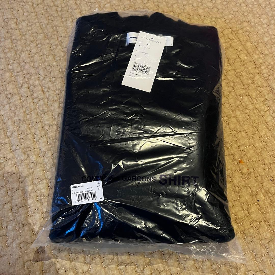 新品 CDG SHIRT FOREVER クルーネック ニット 黒 M