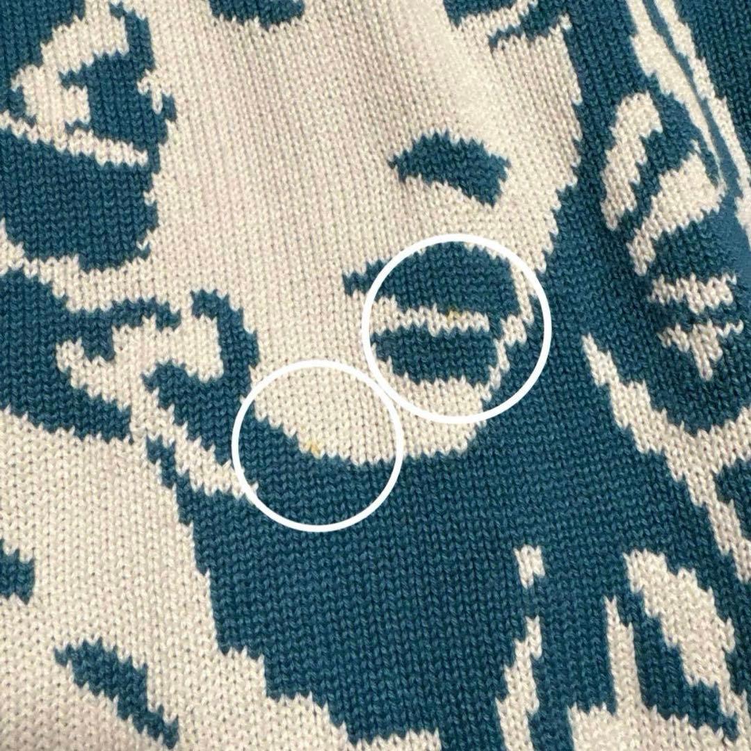 HYSTERIC GLAMOUR ヒステリックグラマー ブルー ヒスガールニット