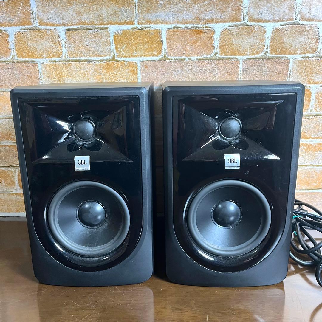 JBL 305P MkII パワードスタジオモニター ペア スピーカー