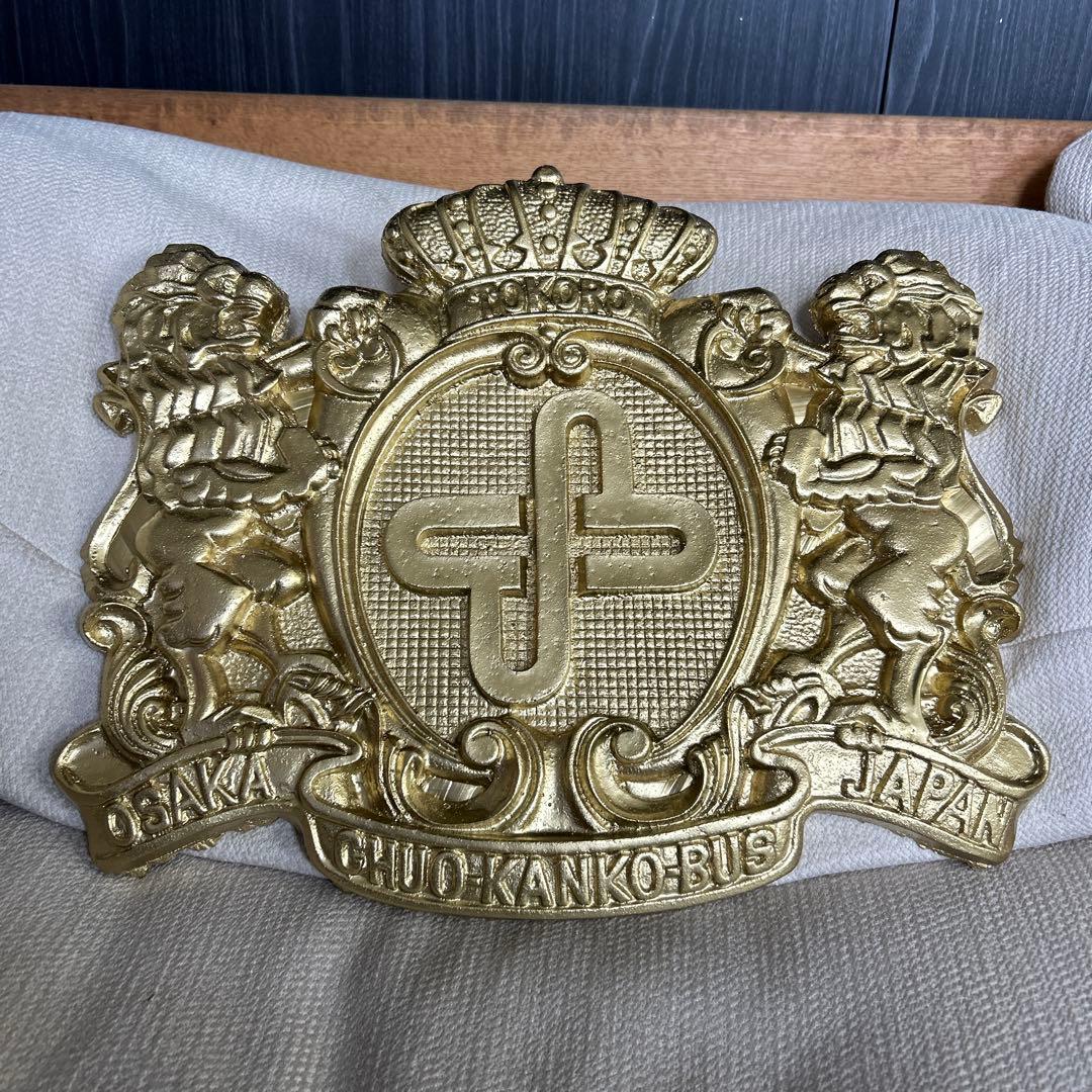 中央観光バス エンブレム復刻　樹脂 ジパング　Zipangu レリーフ