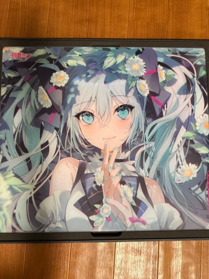 ガラスマウスパッド　WALLHACK SP-004 初音ミク　SkyPAD