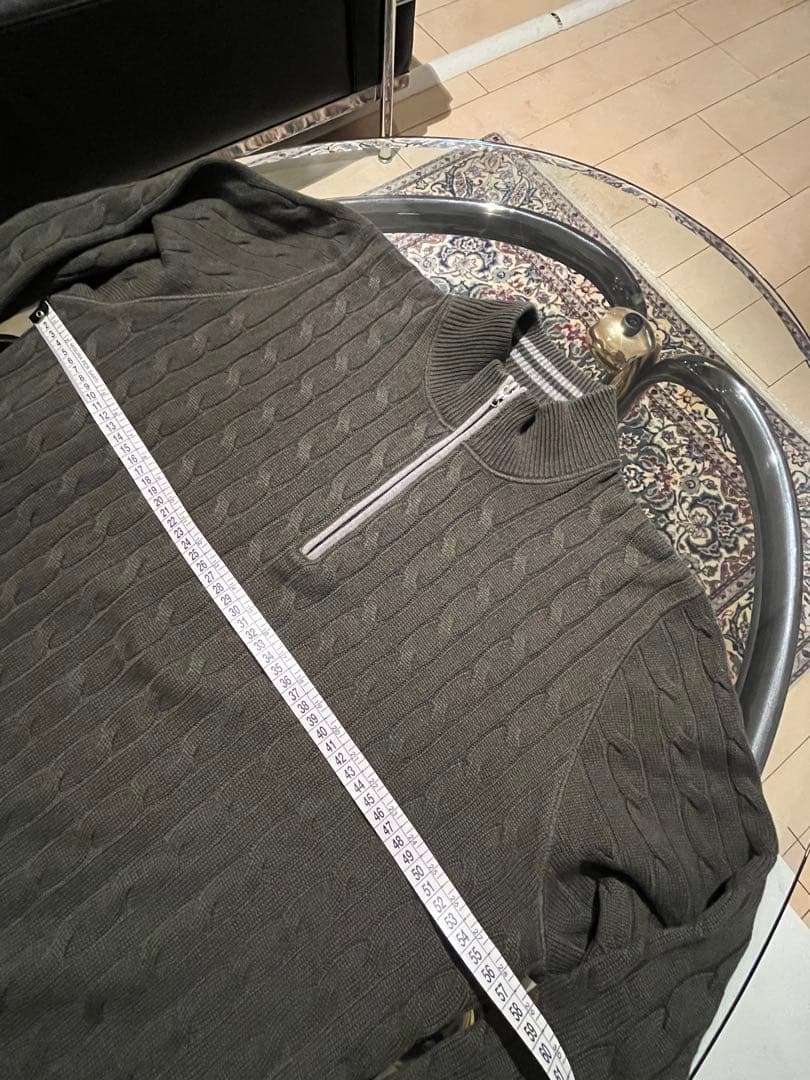 BRUNELLO CUCINELLI カシミヤ ケーブルニット セーター　52