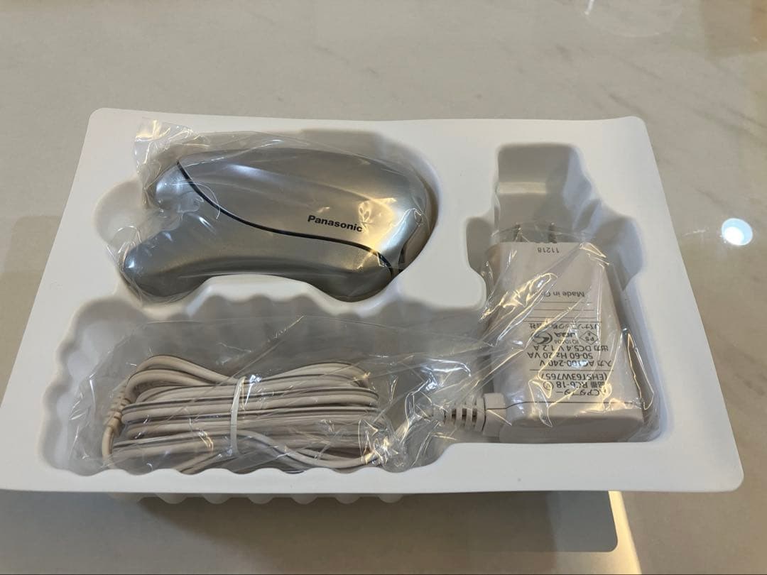 新品★Panasonic 温感かっさEH-SP21 ゴールド調　温感マッサージ器