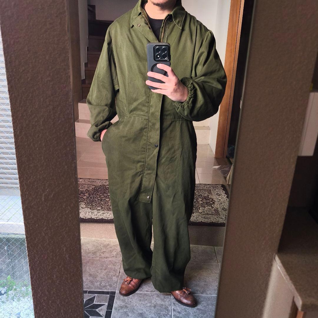 70s USARMY アメリカ軍　つなぎ　ジャンプスーツ　M