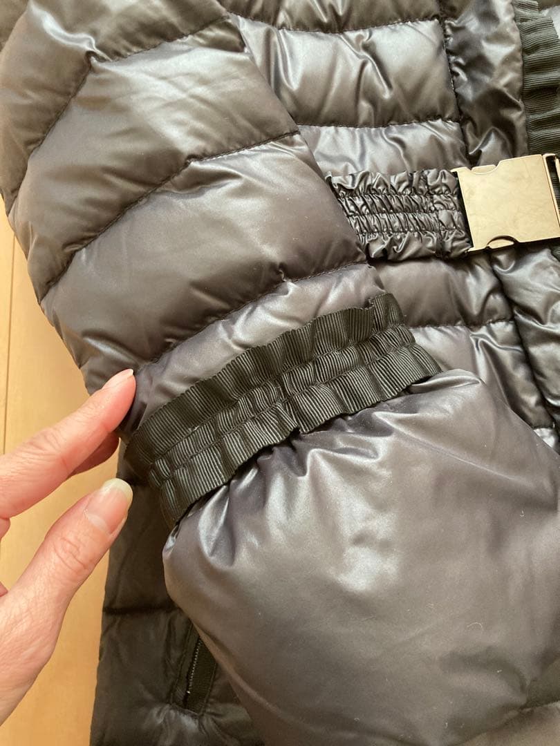 極美品！ランバンLANVINファー付きロングダウンジャケットS