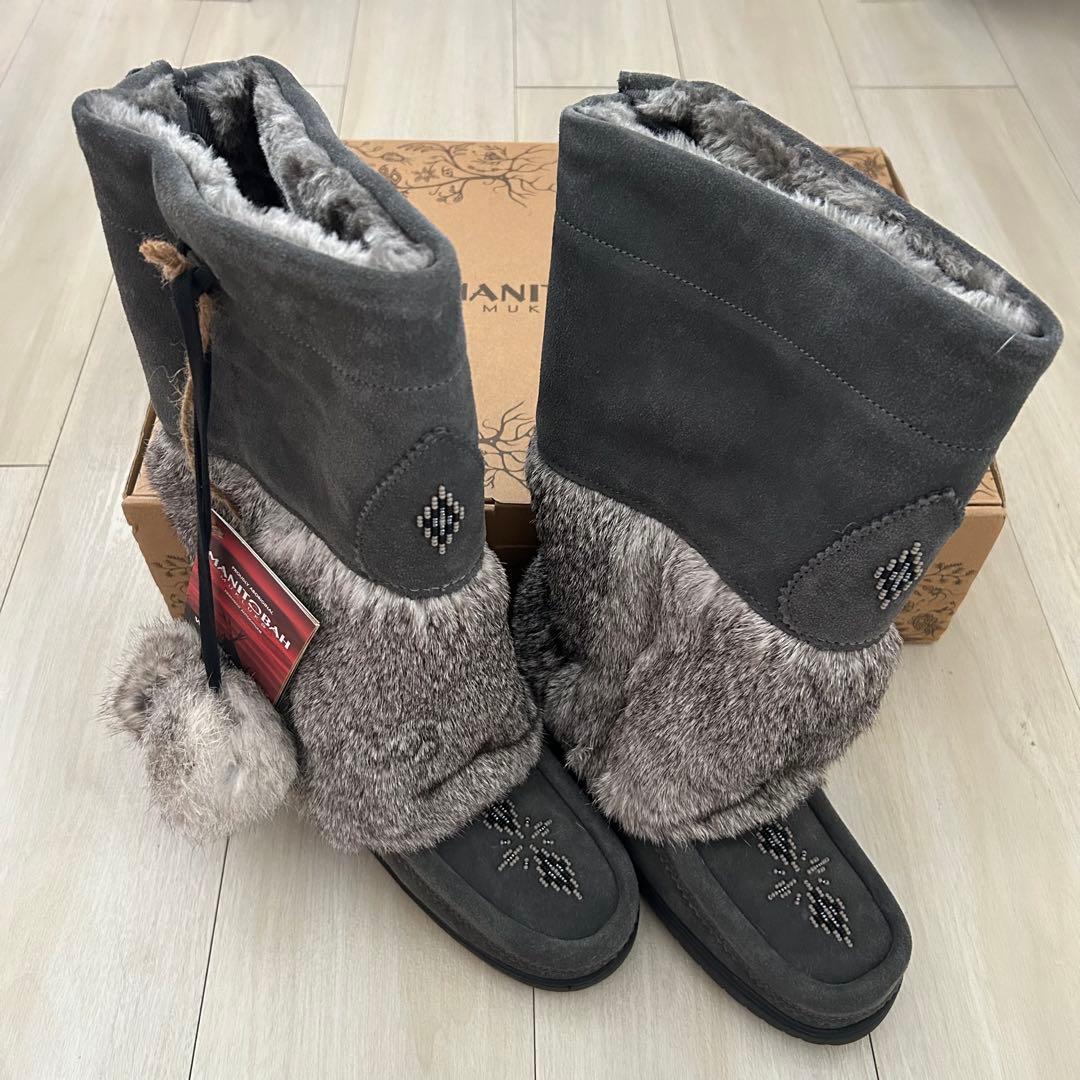 マニトバムクルックス⭐︎ムートンブーツ　新品