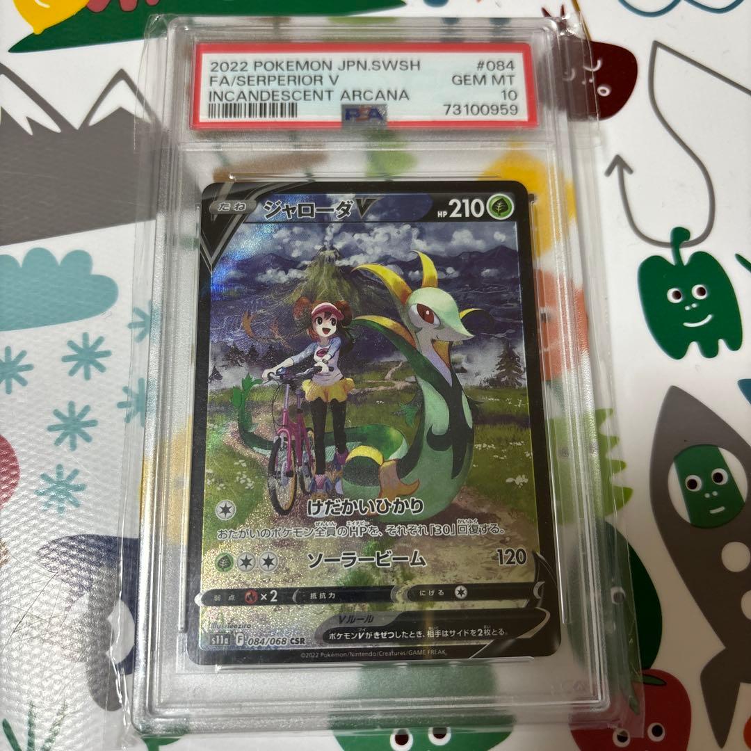 ポケモンカード　ジャローダV　CSR PSA10