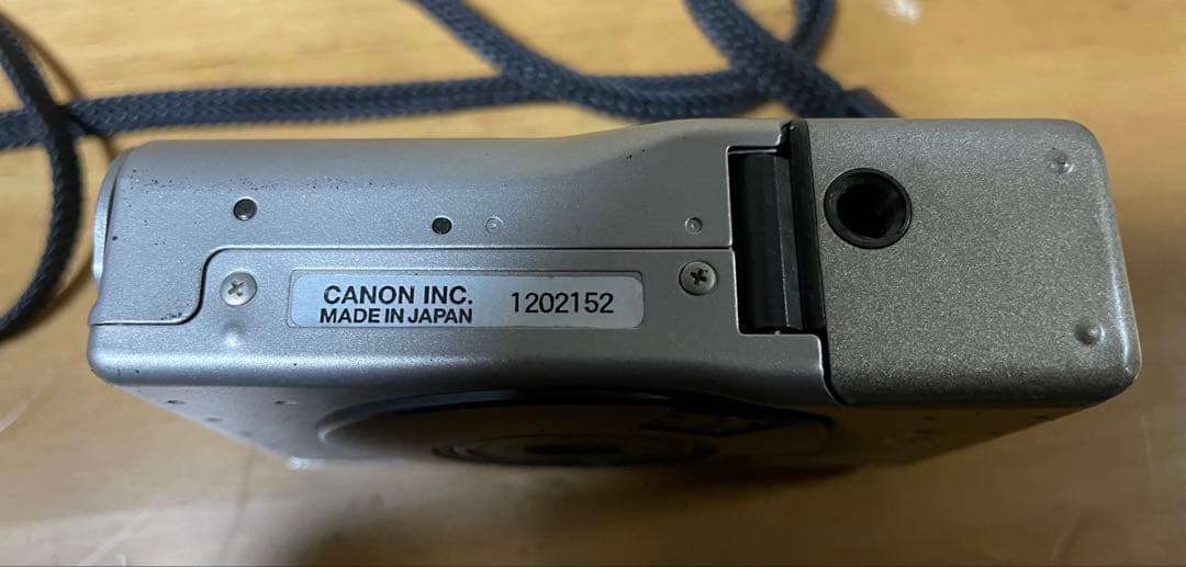 【名機】Canon IXY 初代 APSフィルムカメラ ステンレスボディ レトロ