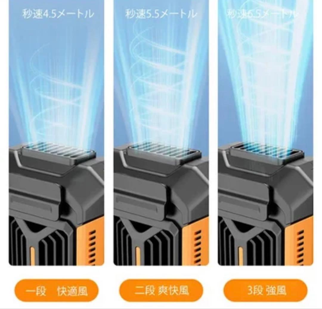 Outdoor Waist Mounted Fan 3個セット