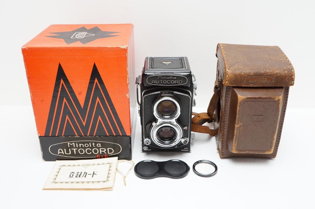 【作例あり】動作品　Minolta Autocord　二眼レフ