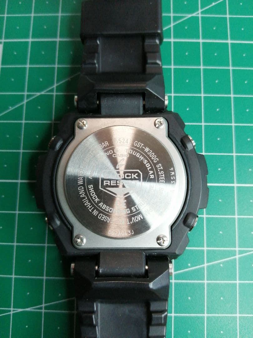 カシオ　G-shock G-steel GST-W300G 洗浄済み　美品